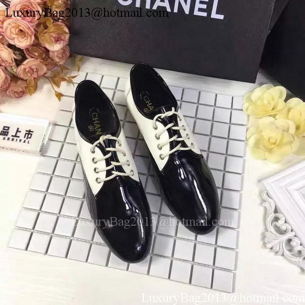 Chanel Casual Shoes Leather CH2059 Black