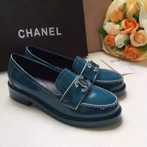 Chanel Casual Shoes Leather CH2066 Blue