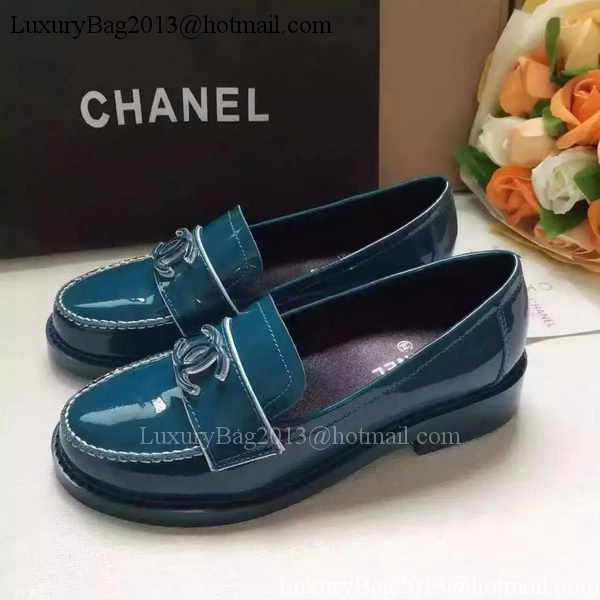 Chanel Casual Shoes Leather CH2066 Blue