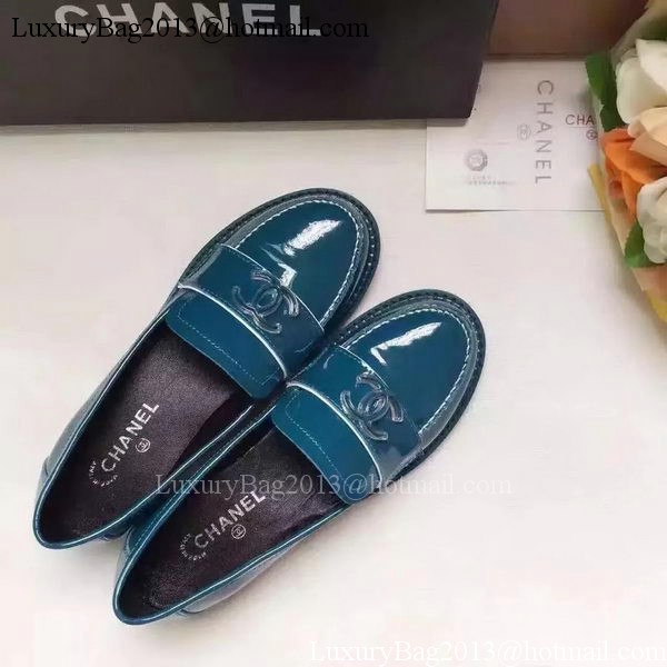 Chanel Casual Shoes Leather CH2066 Blue