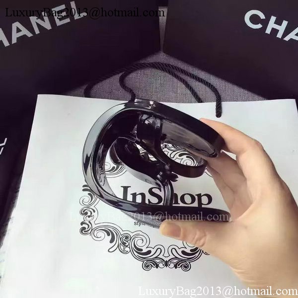 Chanel Leather Sandal CH2067 Black