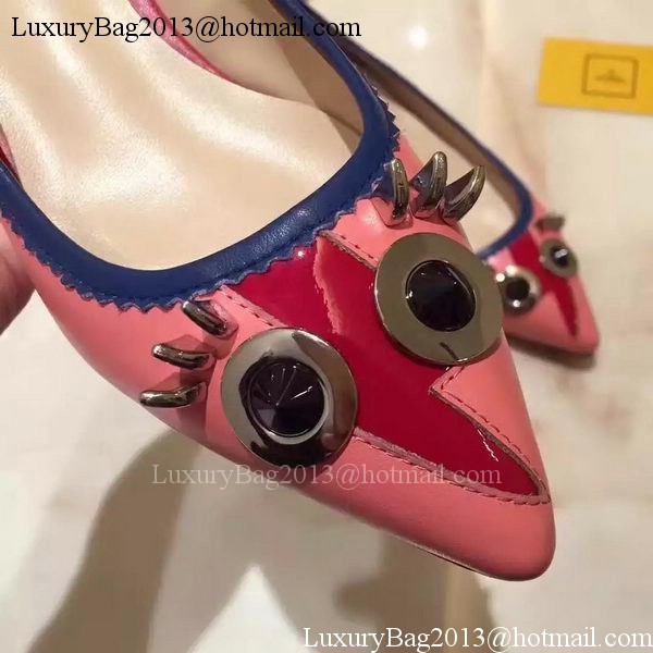 Fendi Ballerina Leather FD173 Pink