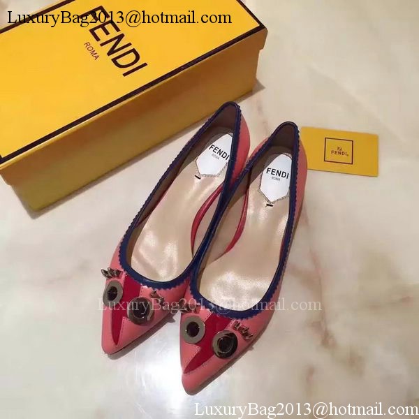 Fendi Ballerina Leather FD173 Pink