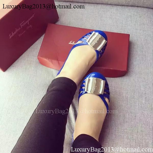 Ferragamo Ballerina FL935 Blue