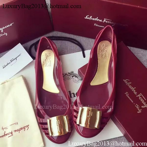 Ferragamo Ballerina FL935 Purple