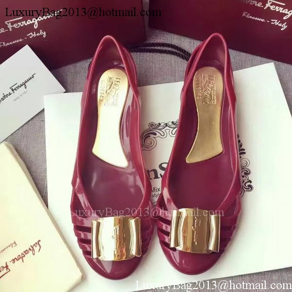 Ferragamo Ballerina FL935 Purple