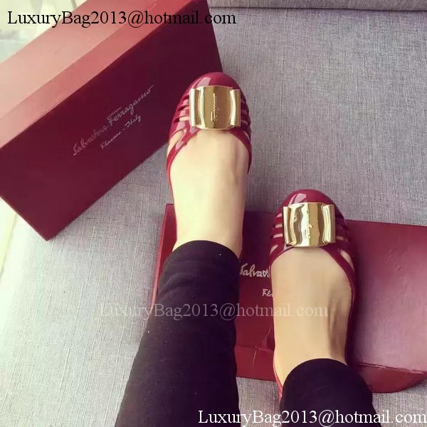 Ferragamo Ballerina FL935 Purple