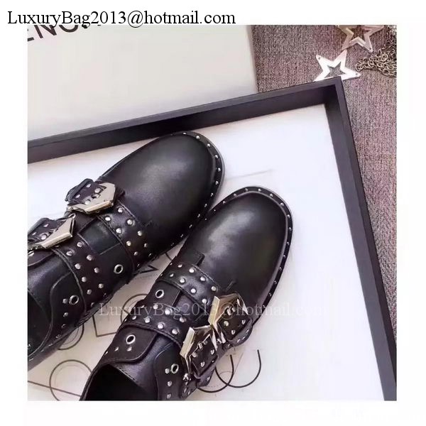 Givenchy Leather Casual Shoes GI64 Black