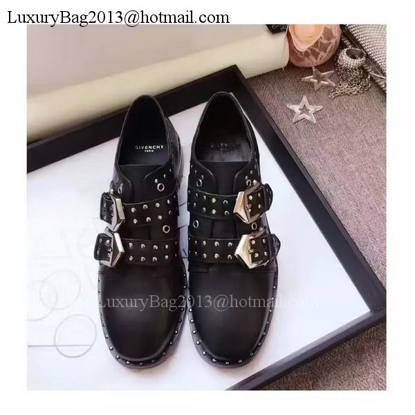 Givenchy Leather Casual Shoes GI64 Black