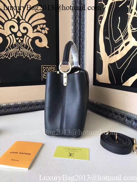 Louis Vuitton Mechanical Flowers CAPUCINES PM M54311 Black