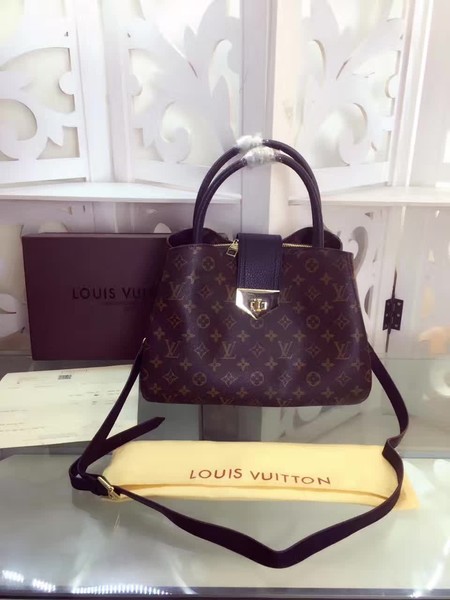 Louis Vuitton Monogram Canvas Tote Bag M42562 Black