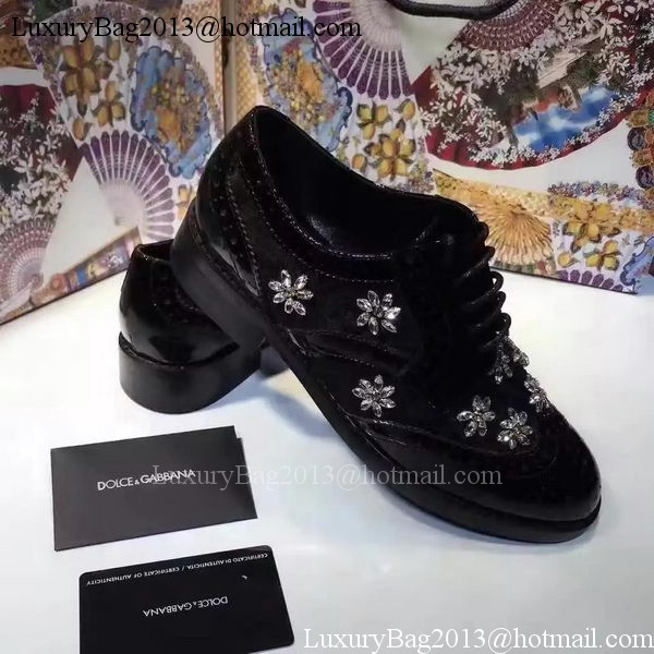 Prada Leather Casual Shoes PD730 Black