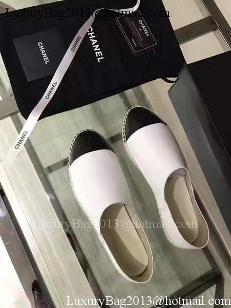 Chanel Casual Shoes Leather CH2080 White