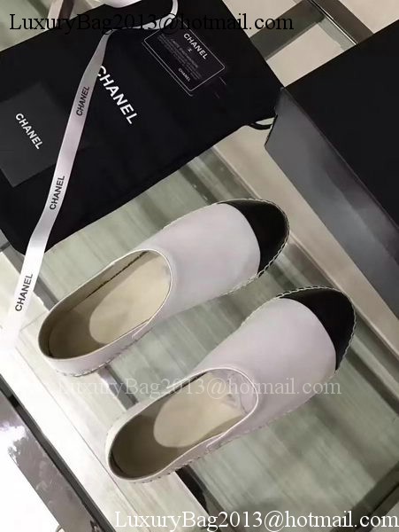 Chanel Casual Shoes Leather CH2080 White