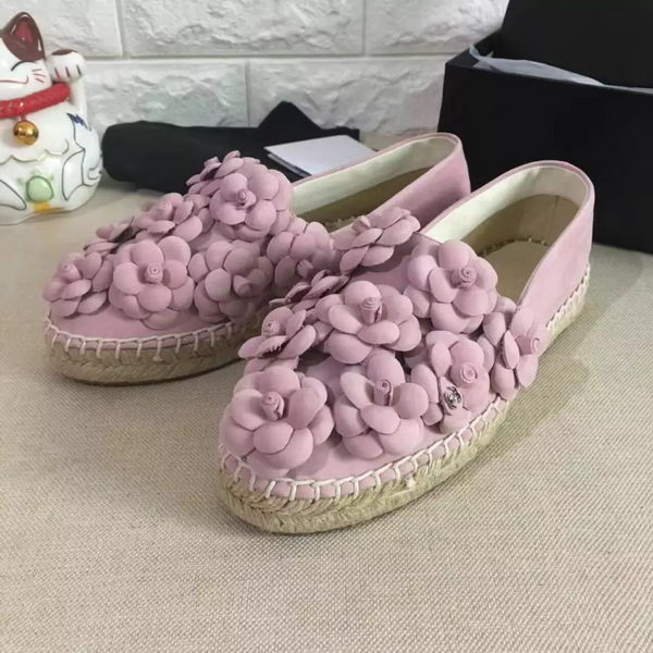 Chanel Casual Shoes Leather CH2084 Pink