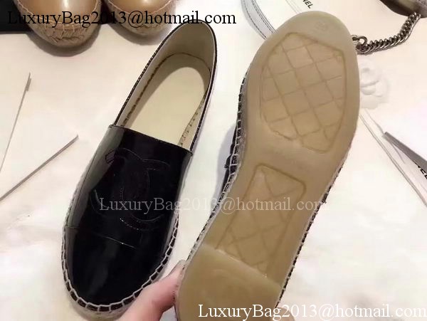 Chanel Casual Shoes Leather CH2089 Black