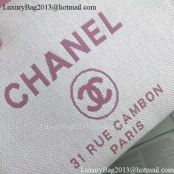 Chanel Large Canvas Tote Shopping Bag CHA1679 Pink