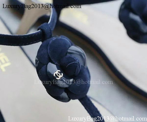 Chanel Slipper Leather CH2096 Royal