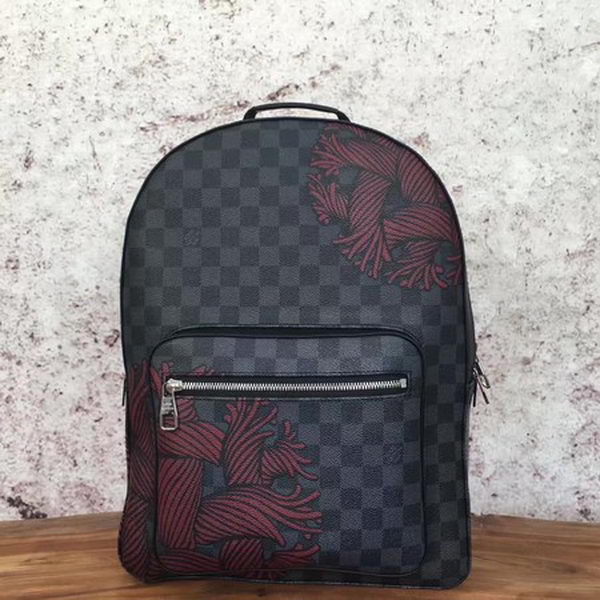 Louis Vuitton Damier Graphite Canvas JOSH N41712 Red