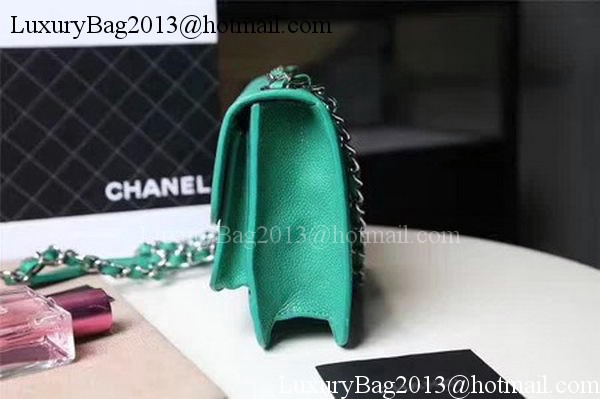 Chanel Flap Shoulder Bag Sheepskin Leather CHA606 Green