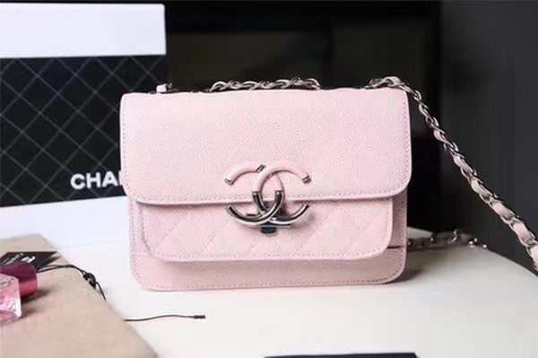 Chanel Flap Shoulder Bag Sheepskin Leather CHA606 Pink