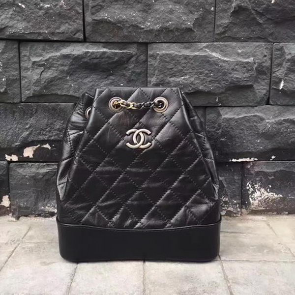 Chanel Hobo Bag Original Sheepskin Leather A92994 Black