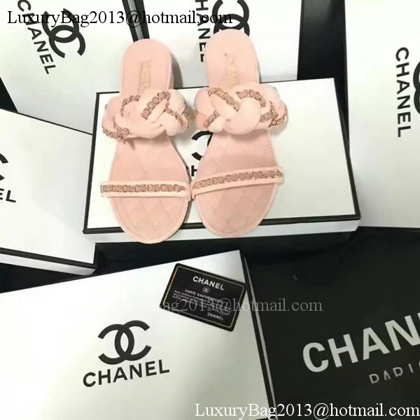 Chanel Sandal Leather CH2087 Pink