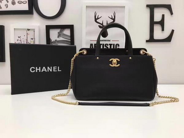 Chanel Tote Bag Original Leather A92993 Black