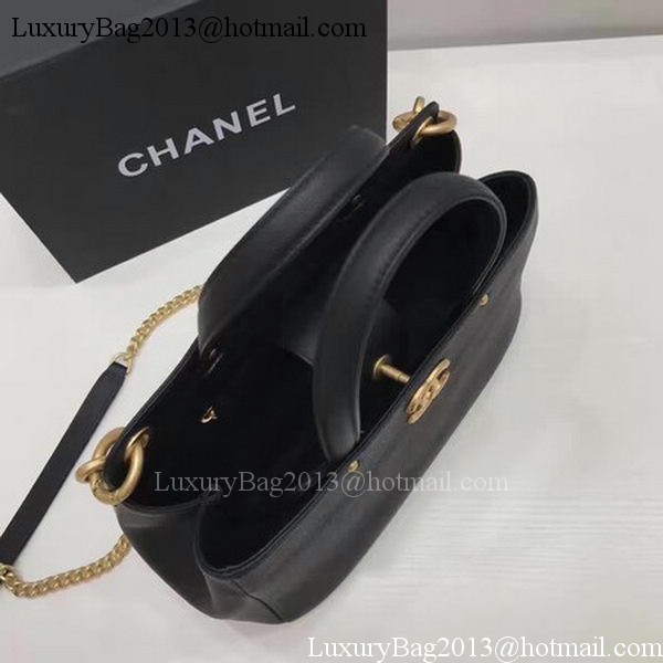 Chanel Tote Bag Original Leather A92993 Black