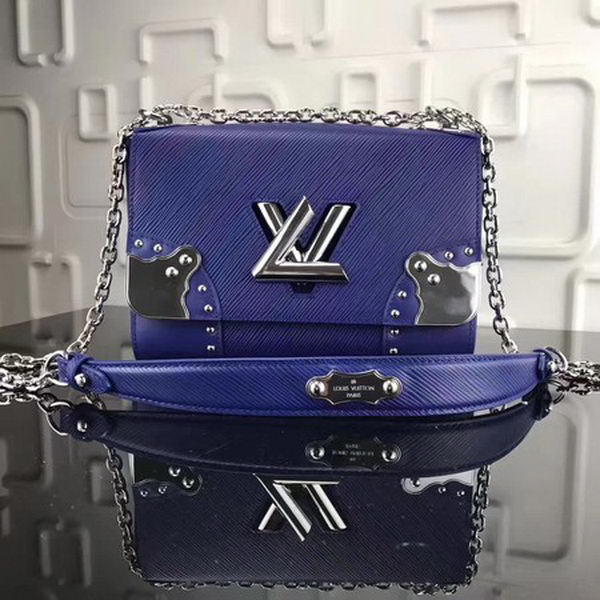 Louis Vuitton Epi Leather TWIST MM M42364 Blue