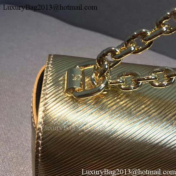 Louis Vuitton Epi Leather TWIST MM M54220 Gold