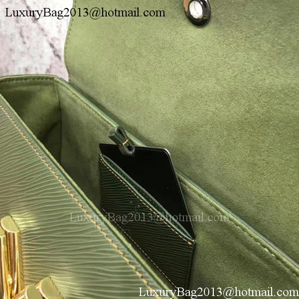 Louis Vuitton Epi Leather TWIST MM M54220 Green