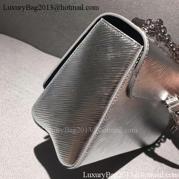 Louis Vuitton Epi Leather TWIST MM M54220 Silver