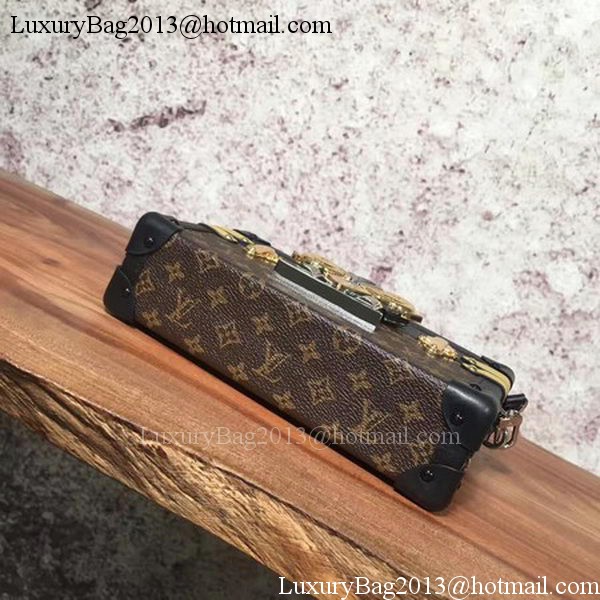 Louis Vuitton Monogram Canvas PETITE MALLE M43117 Black