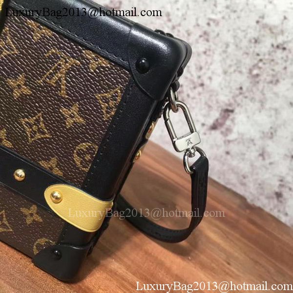 Louis Vuitton Monogram Canvas PETITE MALLE M43117 Black