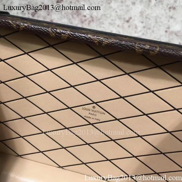 Louis Vuitton Monogram Canvas PETITE MALLE M43117 Black