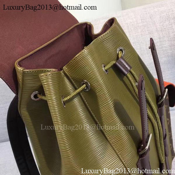 Louis Vuitton Epi Leather CHRISTOPHER PM Bag M58868 Khaki