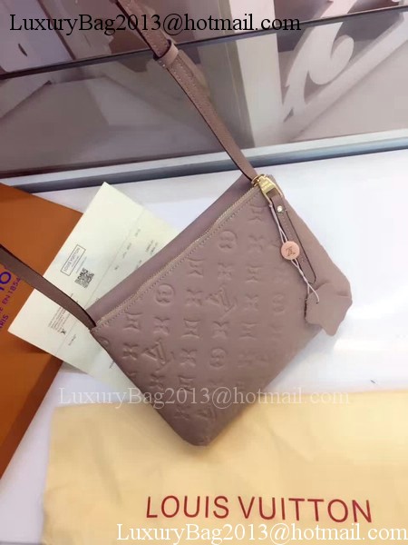 Louis Vuitton Monogram Empreinte POCHETTE FELICIE M50258 Light Pink