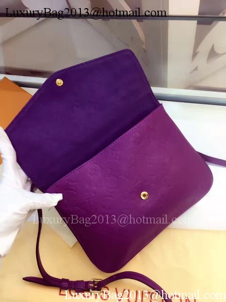 Louis Vuitton Monogram Empreinte POCHETTE FELICIE M50258 Purple