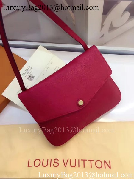 Louis Vuitton Monogram Empreinte POCHETTE FELICIE M50258 Red