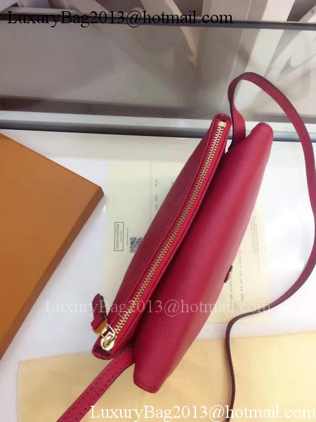 Louis Vuitton Monogram Empreinte POCHETTE FELICIE M50258 Red