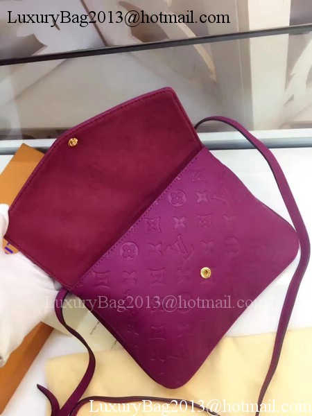 Louis Vuitton Monogram Empreinte POCHETTE FELICIE M50258 Rose