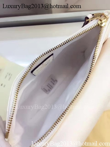 Louis Vuitton Monogram Empreinte POCHETTE FELICIE M50258 White