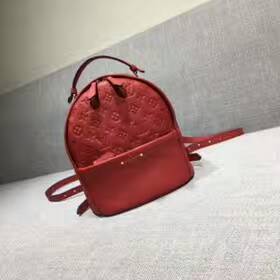 Louis Vuitton Monogram Empreinte Mini Backpack 44016 Red