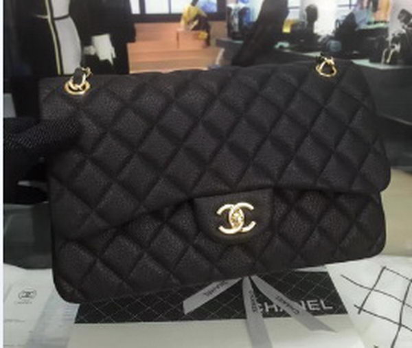 Chanel 2.55 Series Flap Bags Original Leather B5024 Black