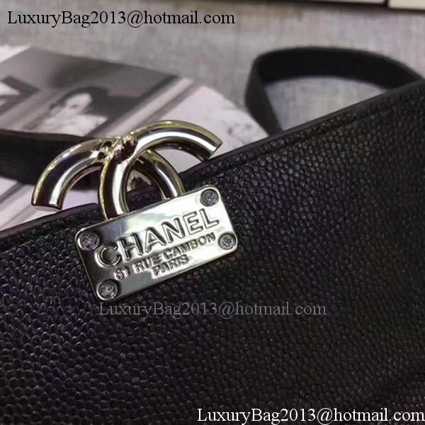 Chanel Flap Shoulder Bag Calfskin Leather A32781 Black