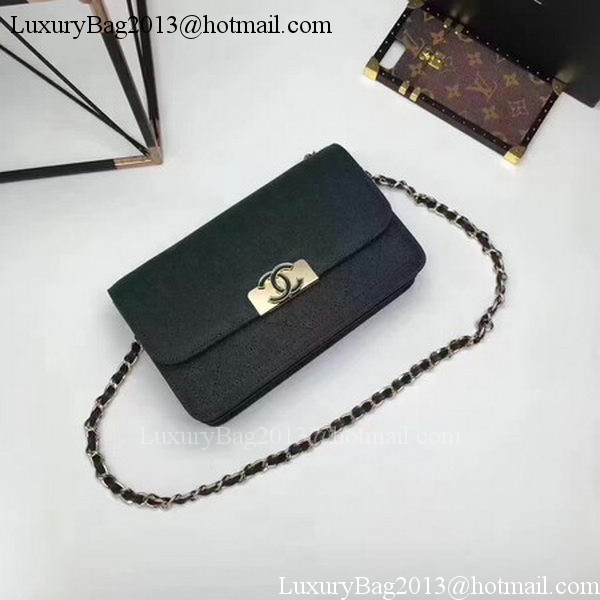 Chanel Flap Shoulder Bag Calfskin Leather CHA1811 Green