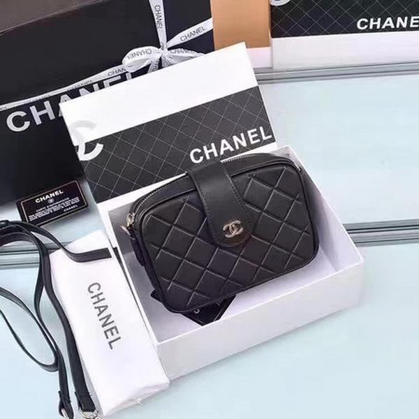 Chanel Shoulder Bag Calfskin Leather A33269 Black