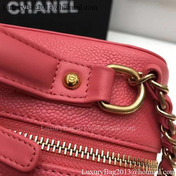 Chanel Shoulder Bag Original Calfskin Leather CHA1812 Red