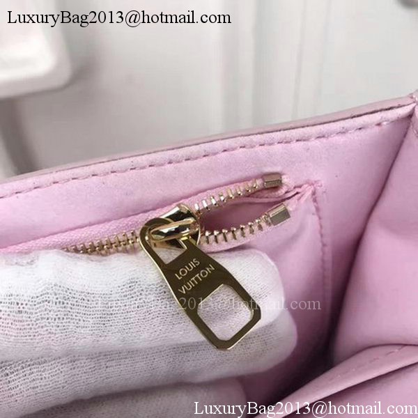 Louis Vuitton Calfskin Leather LOUISE MM M54584 Pink